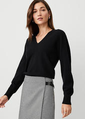 Ann Taylor Cashmere V-Neck Sweater