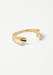 Ann Taylor Wavy Metal Cuff Bracelet