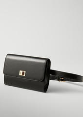 Ann Taylor Buckle Leather Belt Bag