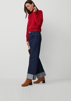 Ann Taylor Crop Pintuck Jean