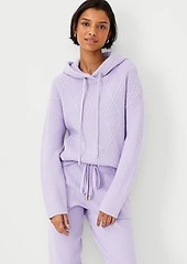 Ann Taylor Cable Hoodie