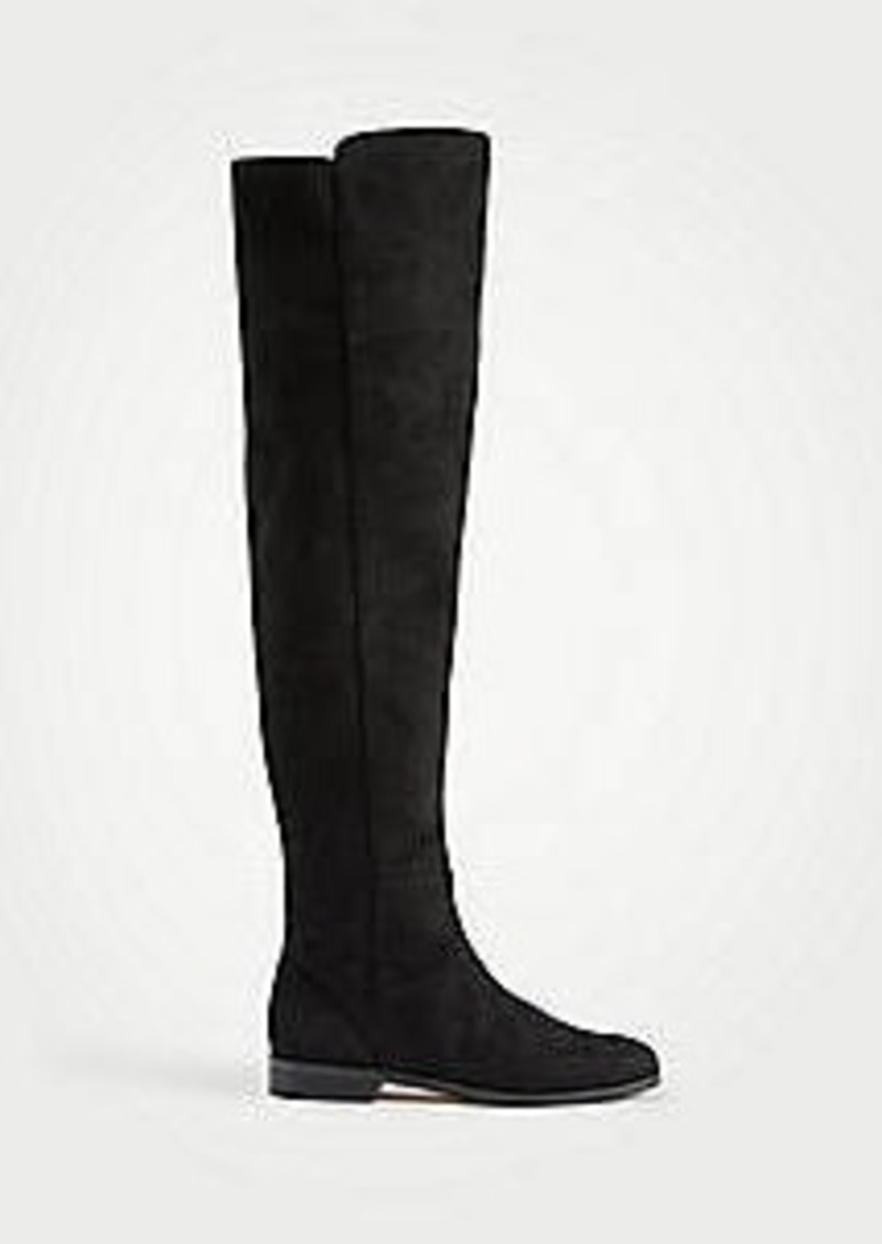 Carlene Suede Over The Knee Boots - 83 