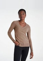 Ann Taylor Cashmere V-Neck Sweater