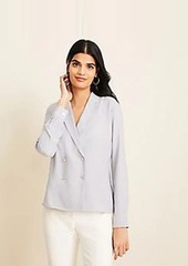 Ann Taylor Double Breasted Blouse