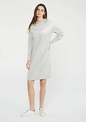 Ann Taylor Fair Isle Sweater Dress