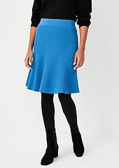 Ann Taylor Flare Sweater Skirt