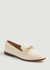 Ann Taylor Luci Leather Chain Loafers