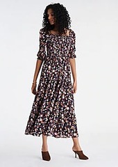 taylor smocked maxi dress