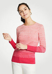 Ann Taylor Petite Ombre Sweater