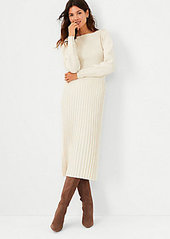 Ann Taylor Petite Pleated Column Sweater Skirt