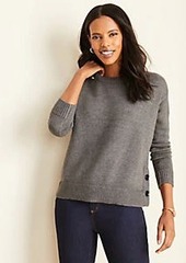 Ann Taylor Side Button Sweater