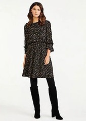 Ann Taylor Spotted Flare Dress