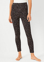 Ann Taylor Starry Spotted Essential Leggings