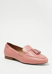 Ann Taylor Tasseled Leather Loafers