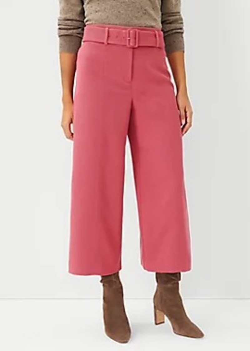 Ann Taylor The Belted Culotte Pant
