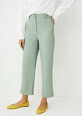 Ann Taylor The Cuffed Straight Ankle Pant - Curvy Fit