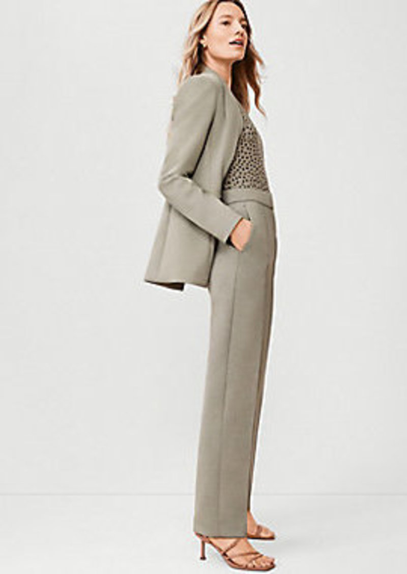 Ann Taylor The High Rise Ankle Pant in Double Knit