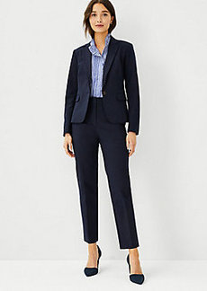 Ann Taylor The High Rise Ankle Pant in Stretch Cotton