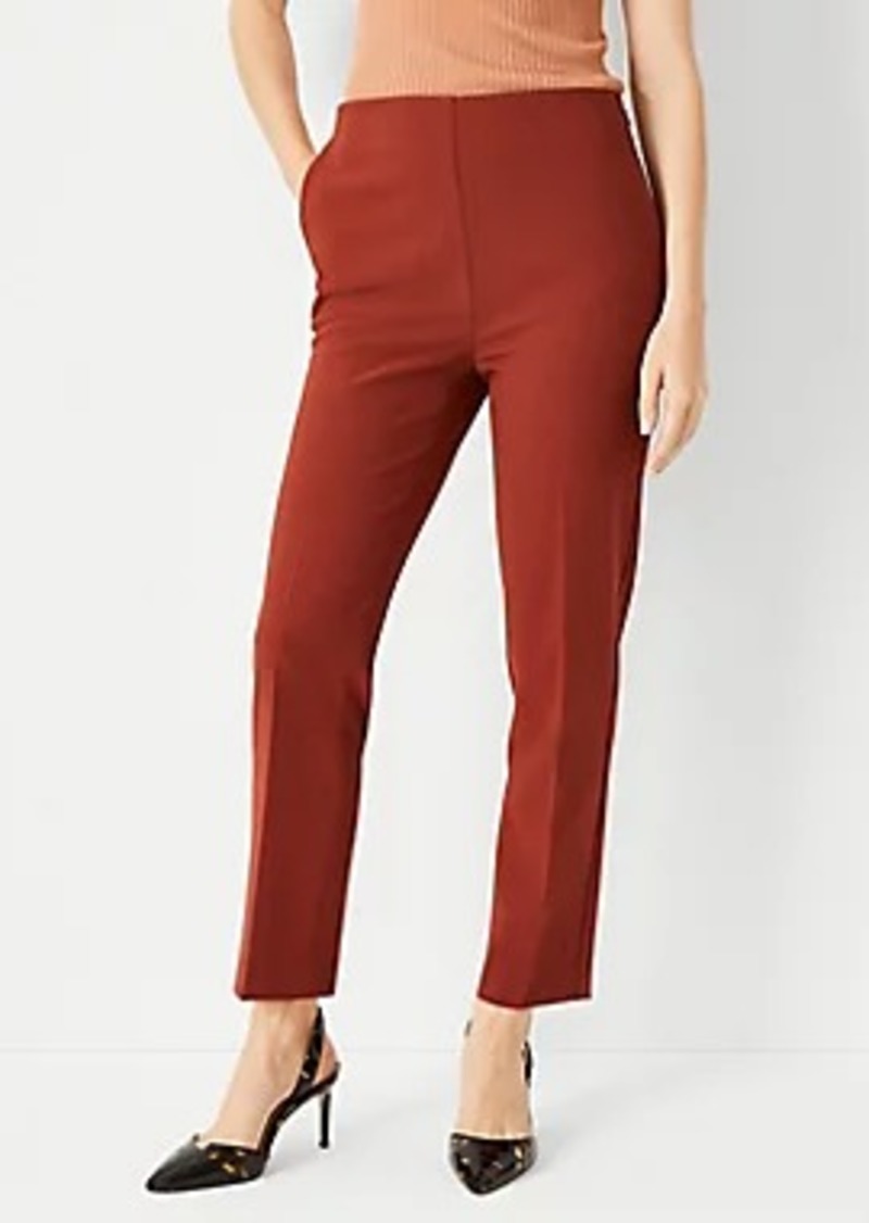 The High Rise Side Zip Ankle Pant in Bi-Stretch - Curvy Fit - 78% Off!