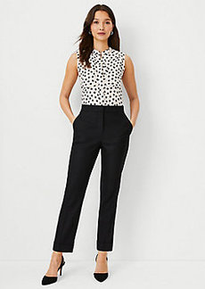 Ann Taylor The High Waist Ankle Pant in Linen Blend