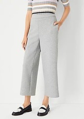 Ann Taylor The Petite Easy Wide Leg Crop Pant in Double Knit