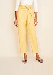 Ann Taylor The Petite Paperbag Belted Pant