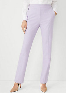 Ann Taylor The Straight Pant in Bi-Stretch