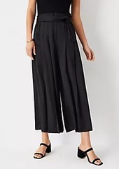 Ann Taylor The Tie Waist Pleated Culotte Pant