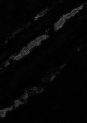 Anna Sui - Crushed-velvet maxi dress - Black - S