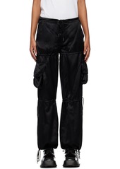 Anna Sui Black Drawstring Trousers