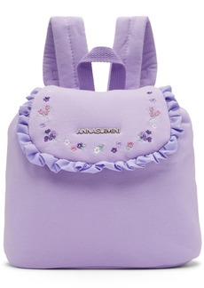 ANNA SUI MINI SSENSE Exclusive Baby Purple Backpack