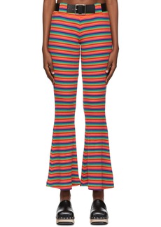 Anna Sui SSENSE Exclusive Multicolor Cotton Lounge Pants