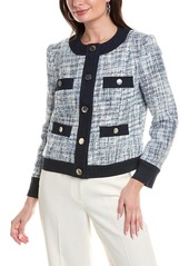 Anne Klein Button Front Jacket
