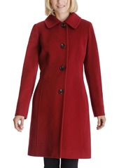 Anne Klein Club-Collar Walker Coat, Created for Macy's