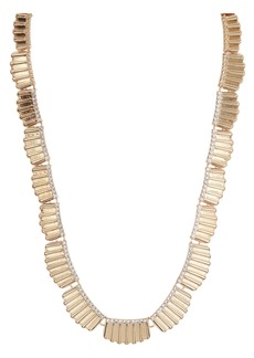 Anne Klein Crystal Scallop Collar Necklace in Gold/Crystal at Nordstrom Rack