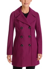 Anne Klein Double-Breasted Peacoat, Created for Macy's