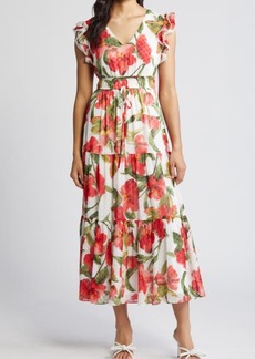 Anne Klein Floral Print Dress