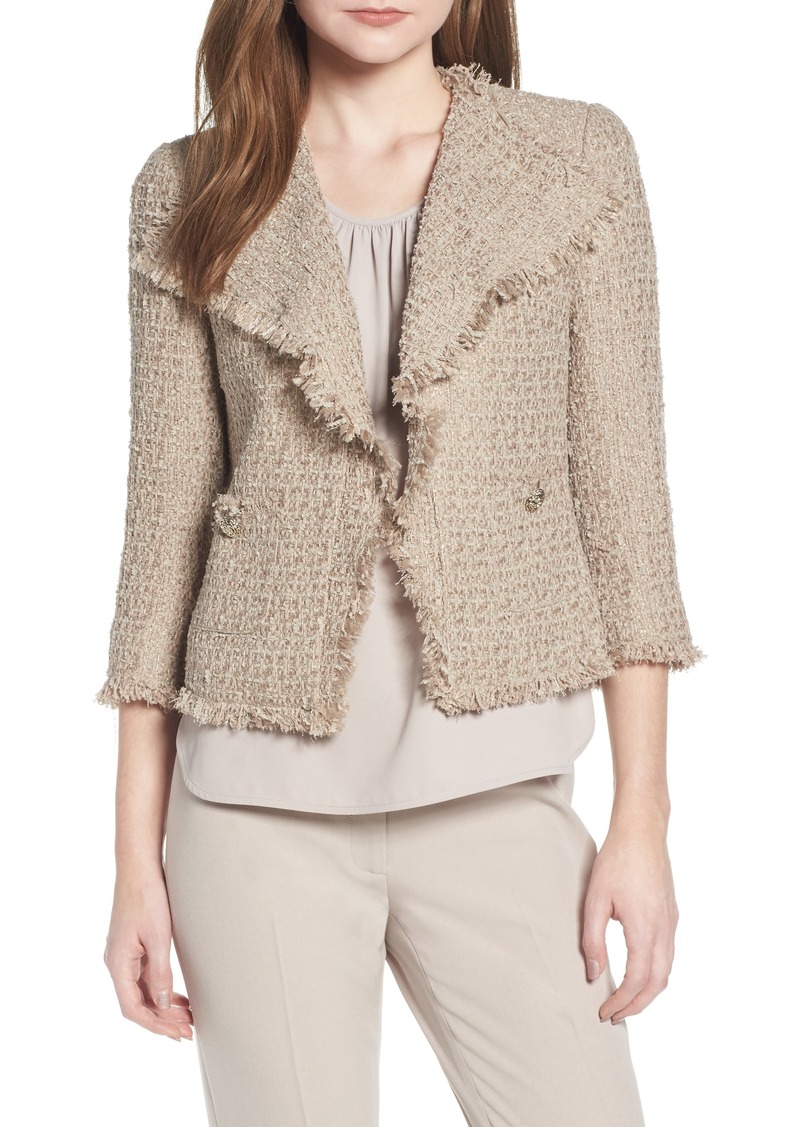 anne klein tweed jacket