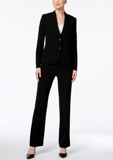 Anne Klein Missy & Petite Executive Collection 3-Pc. Pants and Skirt Suit Set, Created for Macy's - Black