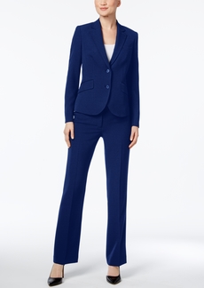 Anne Klein Missy & Petite Executive Collection 3-Pc. Pants and Skirt Suit Set, Created for Macy's - Navy
