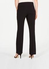 Anne Klein Bi-Stretch Modern Dress Pants - Black