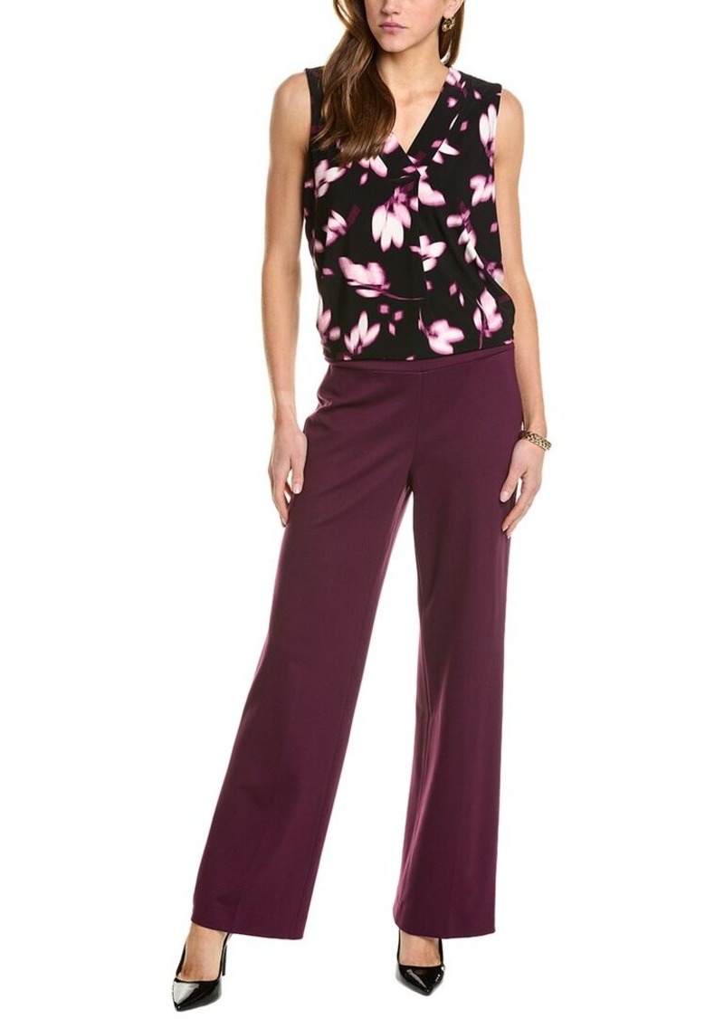 Anne Klein Pull-On Wide Leg Pant