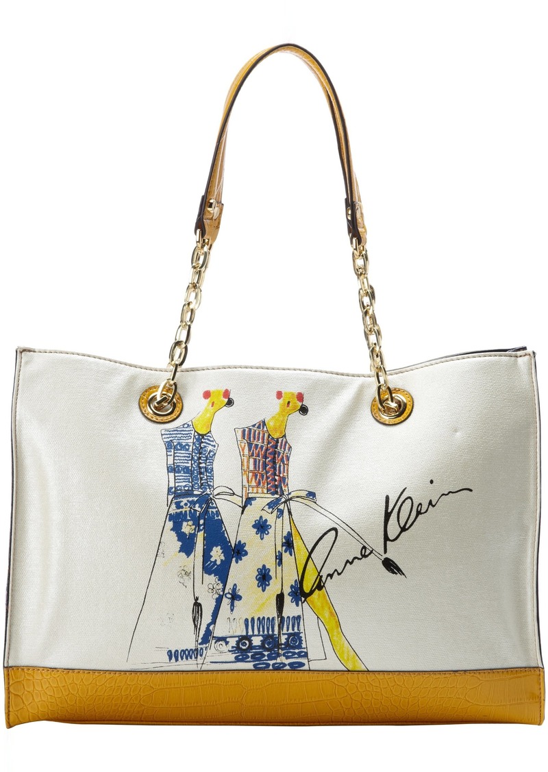 Anne Klein Signature Tote Shoulder Bag