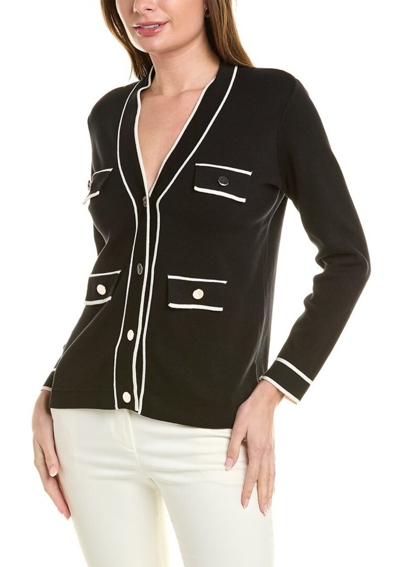 Anne Klein Tipped Cardigan