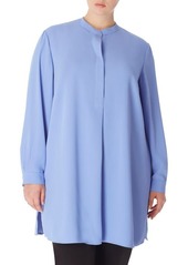 Anne Klein Tunic Blouse in Peacock Blue at Nordstrom