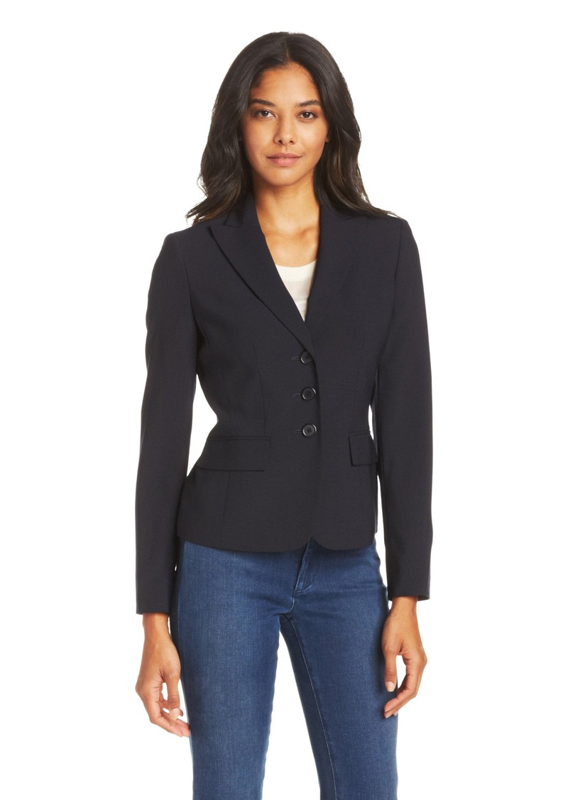 Anne Klein Anne Klein Women's 3 Button Peak Suit Jacket | Suits