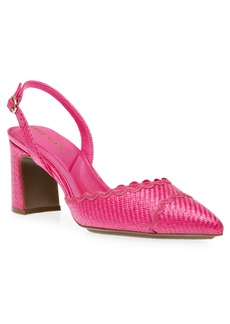 Anne Klein Women's Brandi Dress Heel Pumps - Pink Raffia