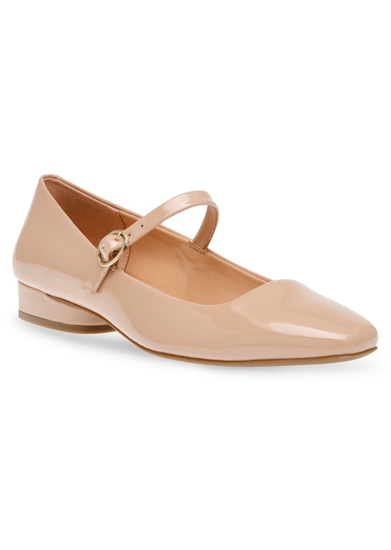 Anne Klein Women's Calgary Mary Janes Square Toe Flats - Nude