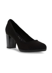 Anne Klein Women's Castana Pumps - Black Stretch