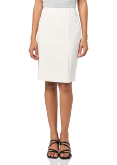 Anne Klein Women's CB Zip Pintuck Pencil Skirt